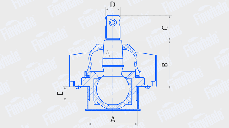 Опора шаровая BJ511