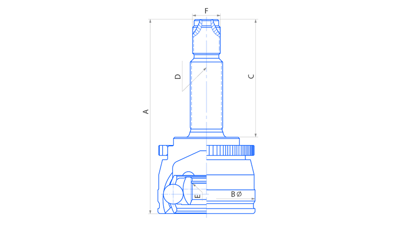 ШРУС наружный FJ233
