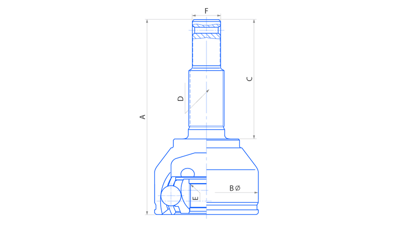ШРУС наружный FJ242