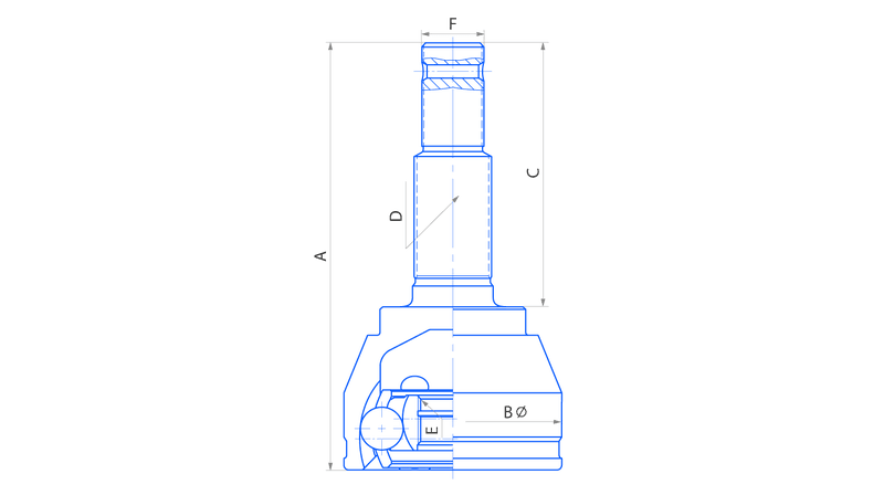 ШРУС наружный FJ263