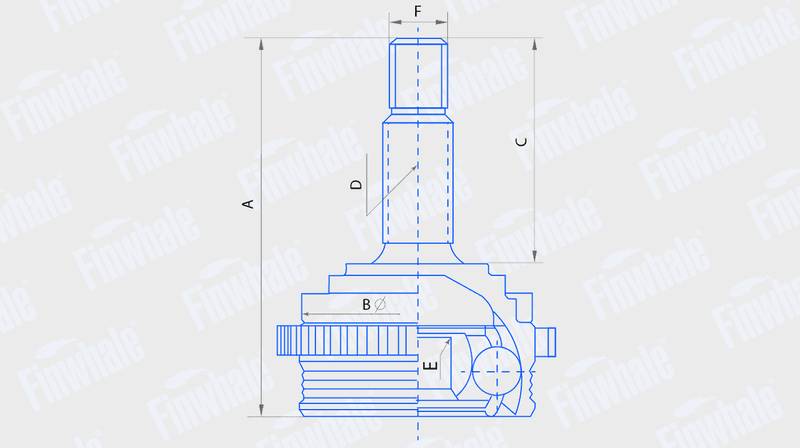 ШРУС наружный (ABS) FJ281