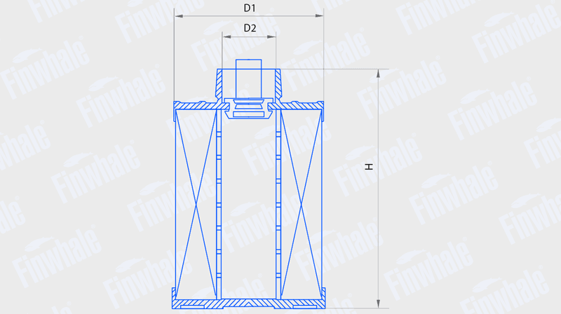 Фильтр топливный  PF607