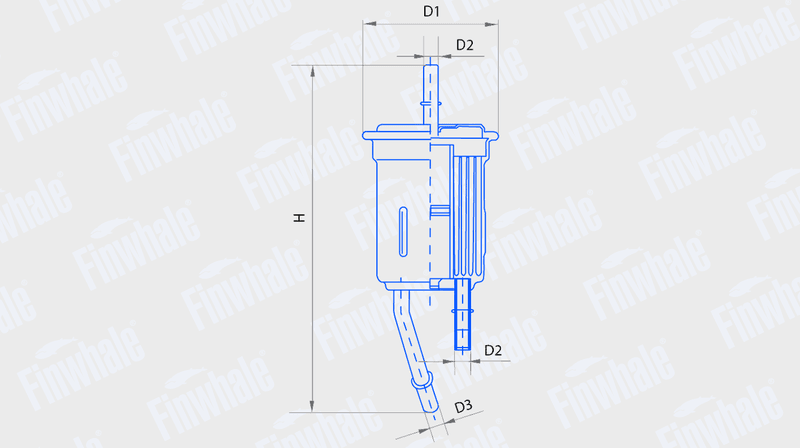 Фильтр топливный PF719