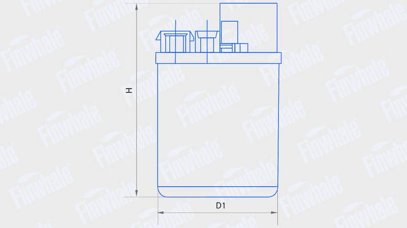 Фильтр топливный PF732