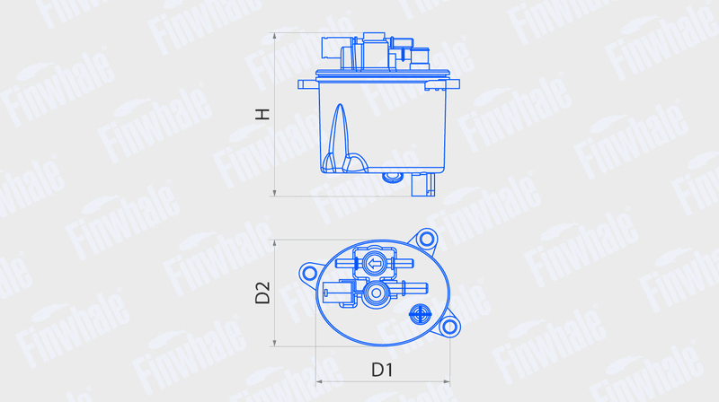 Фильтр топливный  PF910