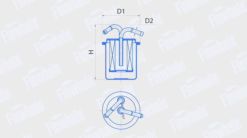 Фильтр топливный PF941